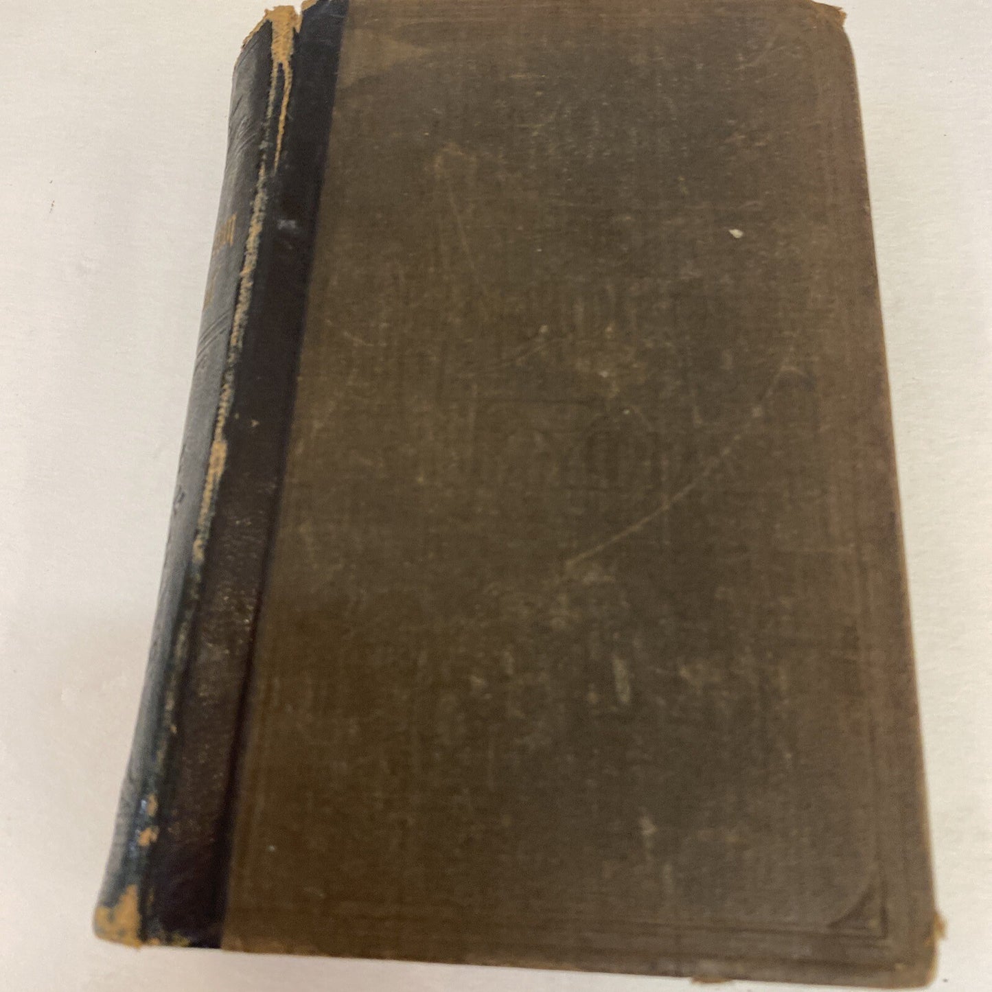 THE PRESBYTERIAN HYMNAL 1874 ANTIQUE RARE BOOK LEATHER REV. JOSEPH T DURYEA D.D.