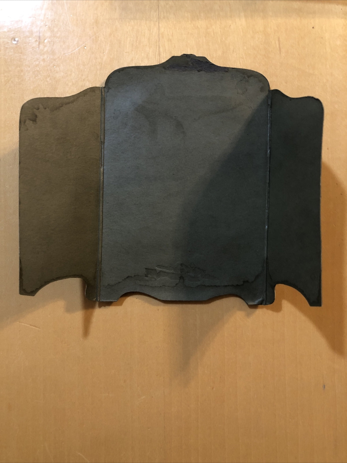 Real Photo 4" x 6" Man Graduation picture ? Felger Hillsdale Mich MI 1920-1931