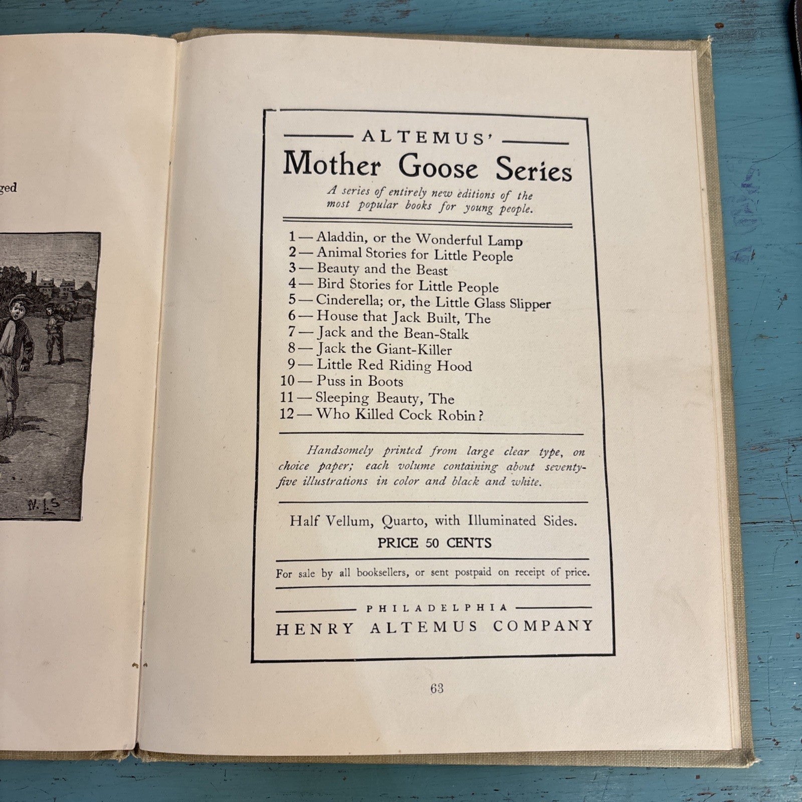 Cinderella or The Little Glass Slipper and Other Stories Hardcover 1909?