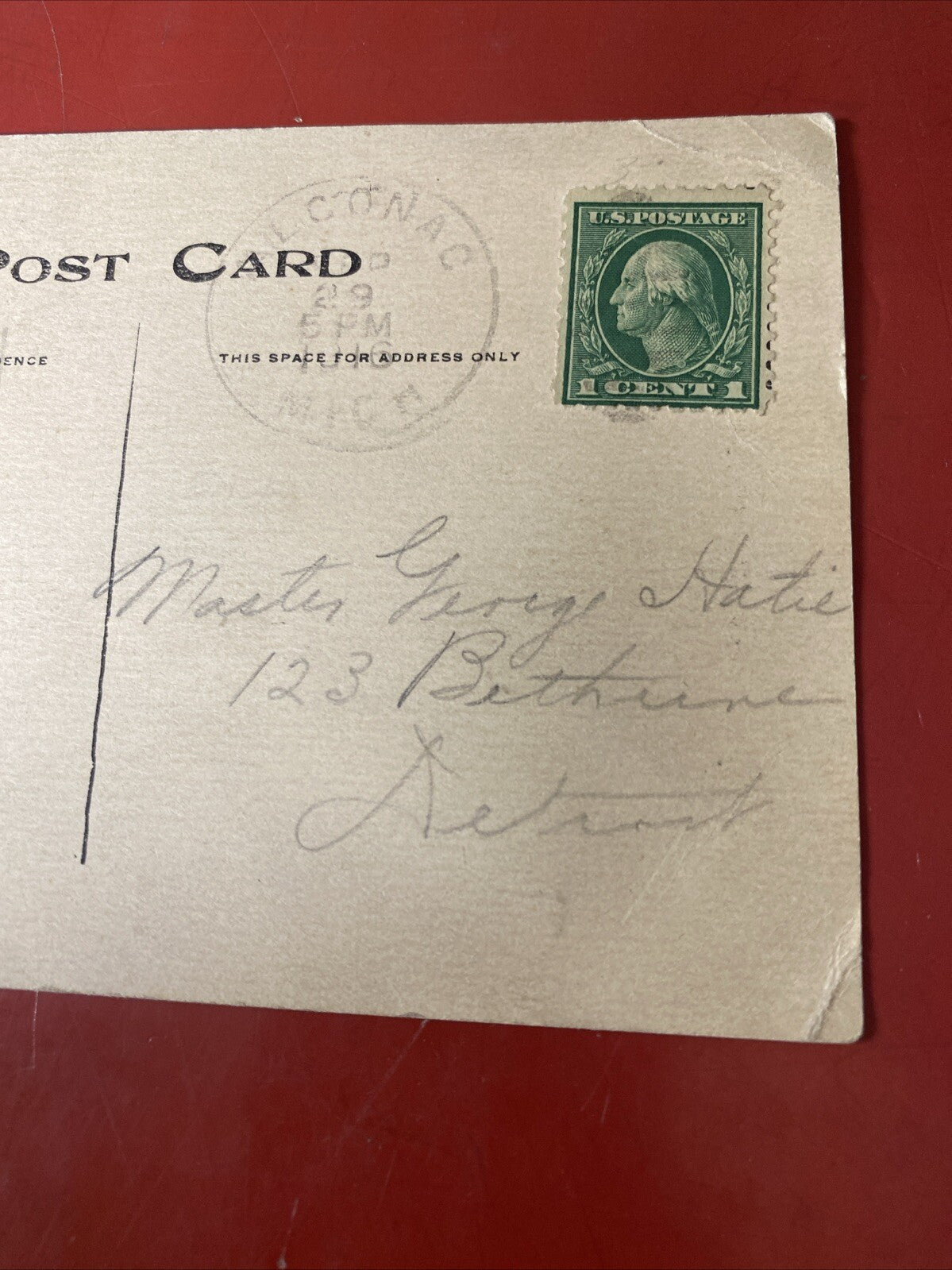 Girl Crying Over broken Doll Child Vintage Postcard No 95 Lambia Frederickson