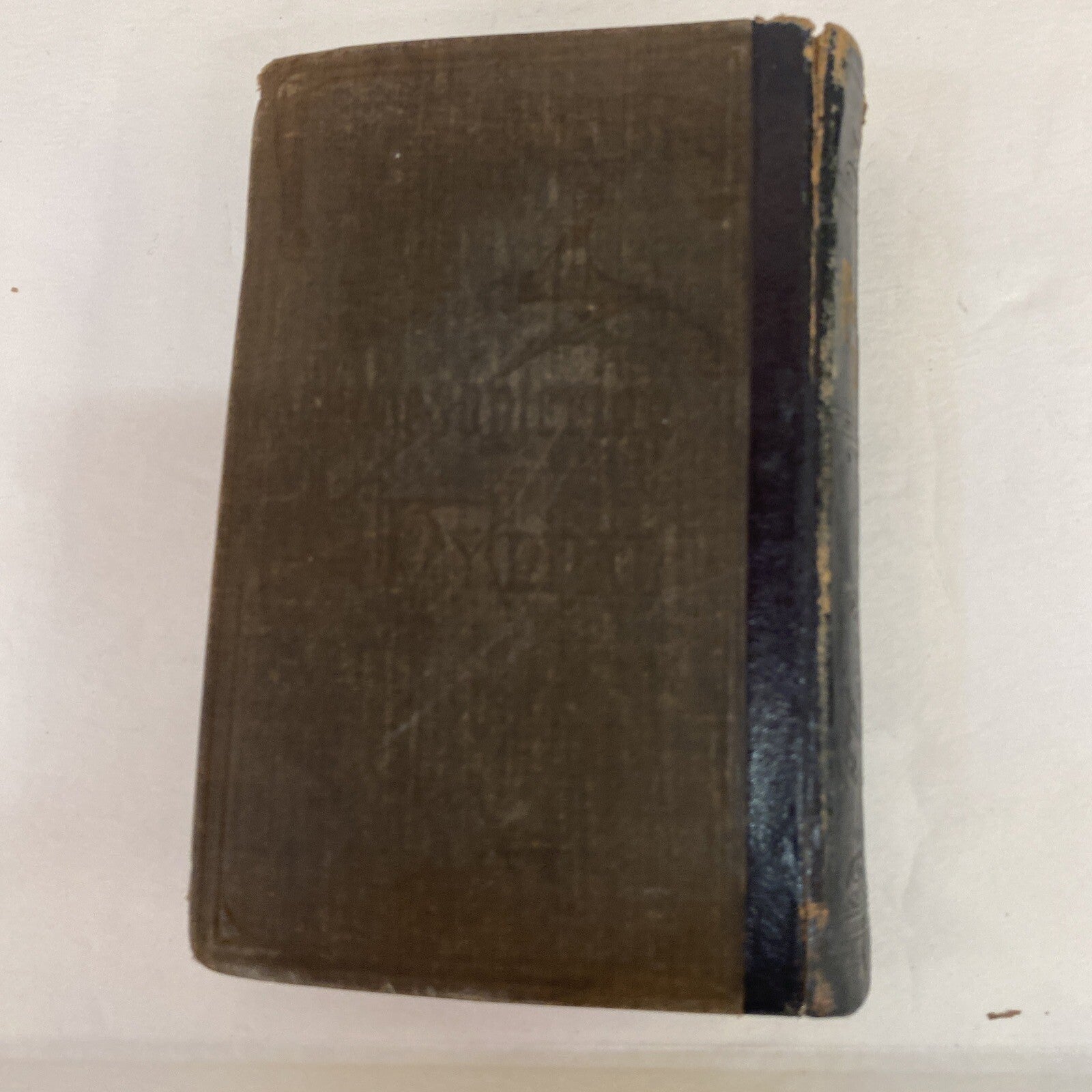 THE PRESBYTERIAN HYMNAL 1874 ANTIQUE RARE BOOK LEATHER REV. JOSEPH T DURYEA D.D.