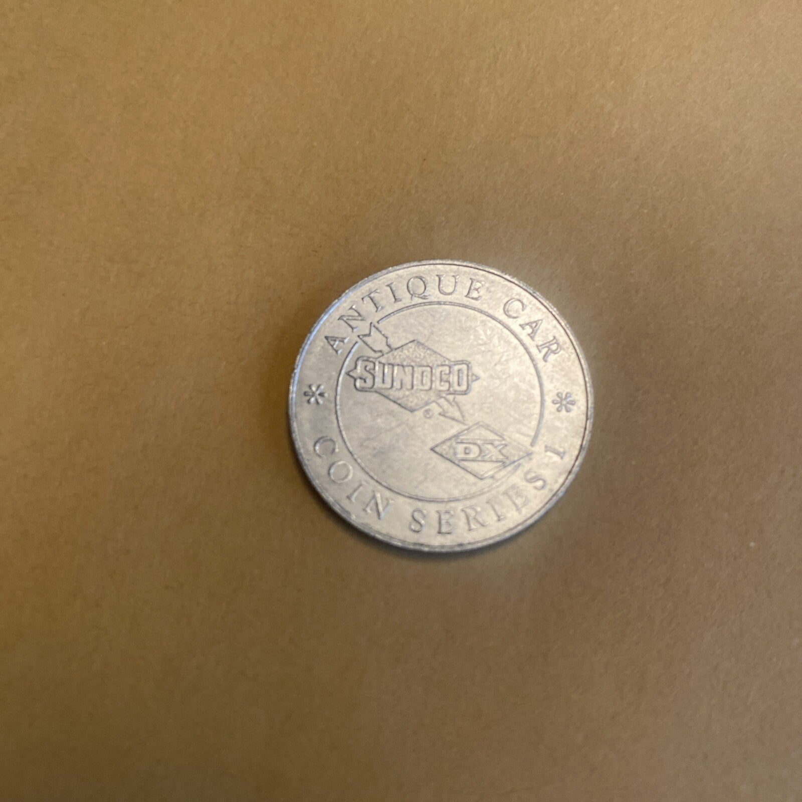 1910 Sears High Wheeler Sunoco Oil Commemorative Token Antique Car Coin Franklin