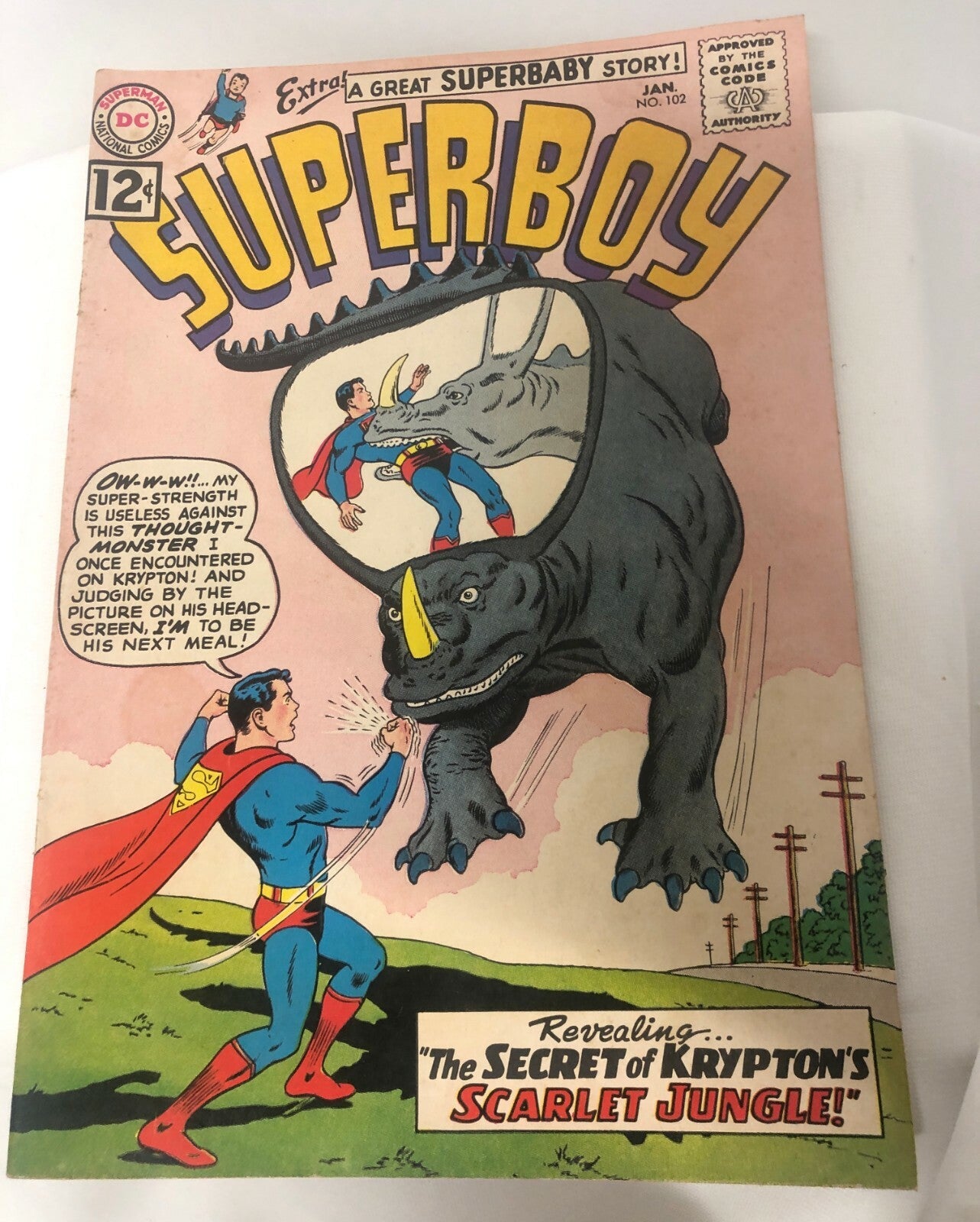SUPERBOY DC Comic January Issue Number #102