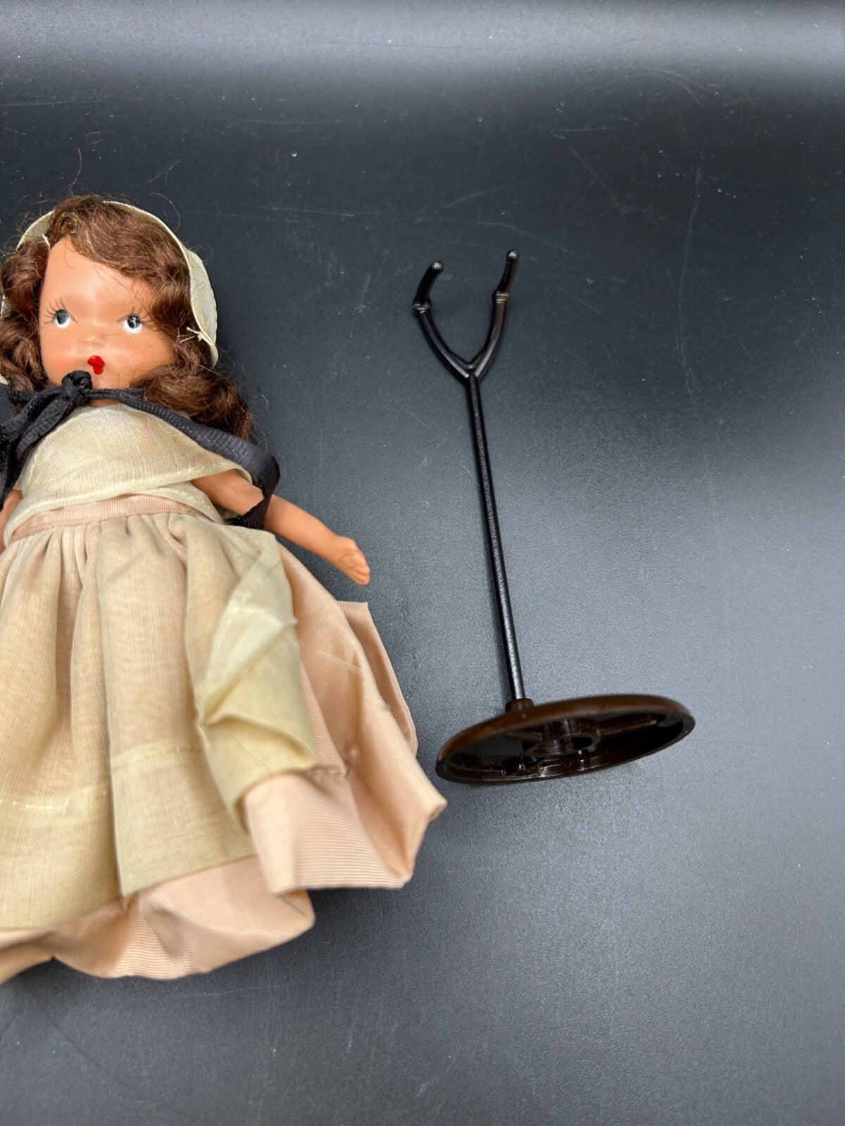 Nancy Ann Storybook Dolls Quaker Maid American Girl Series Bisque 1940s Brunette