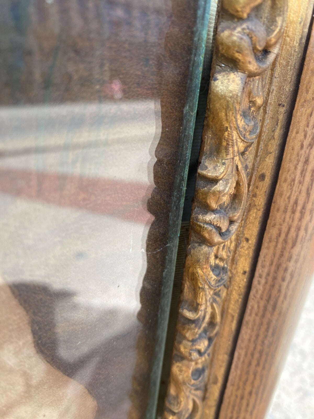 PIERRE DE CONINCK  "The Strawberry Girl" Signed  24 X 20" Wood Frame