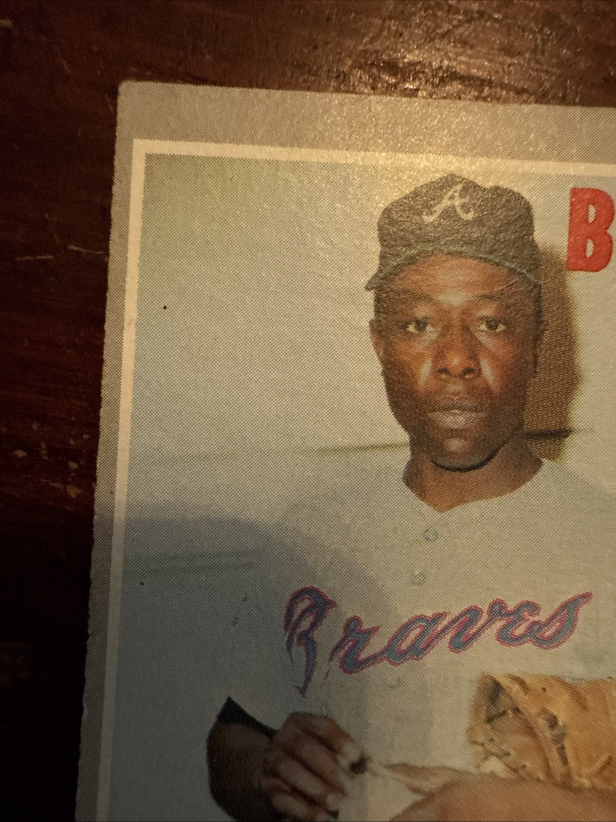 1970 Topps #500 Hank Aaron Atlanta Braves Baseball Card