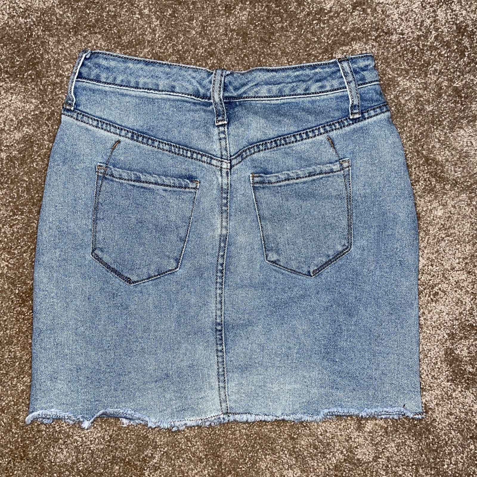 Lot of Denim Jean Skirts Old Navy Mossimo Wild Fable Size 0/ 25 Cute! Jean Skirt