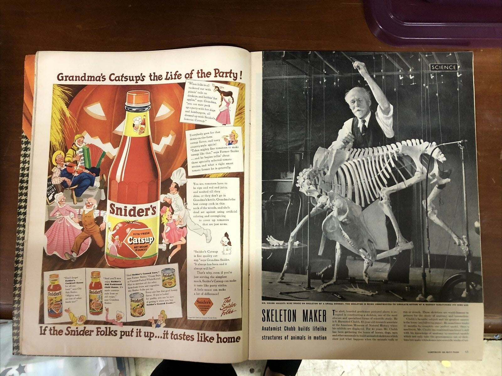Vintage LIFE Magazine October 23 1944 WWII  USSR Scientists GREAT ADS
