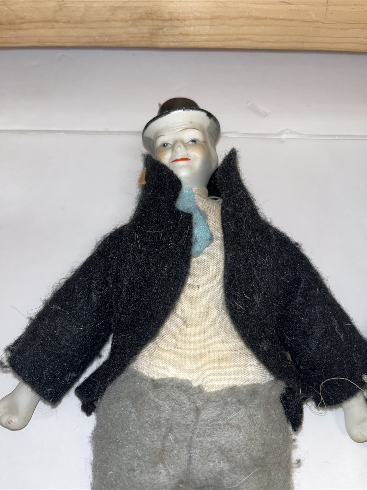 Vintage Price Product Laurel and Hardy Porcelain Dolls 11”