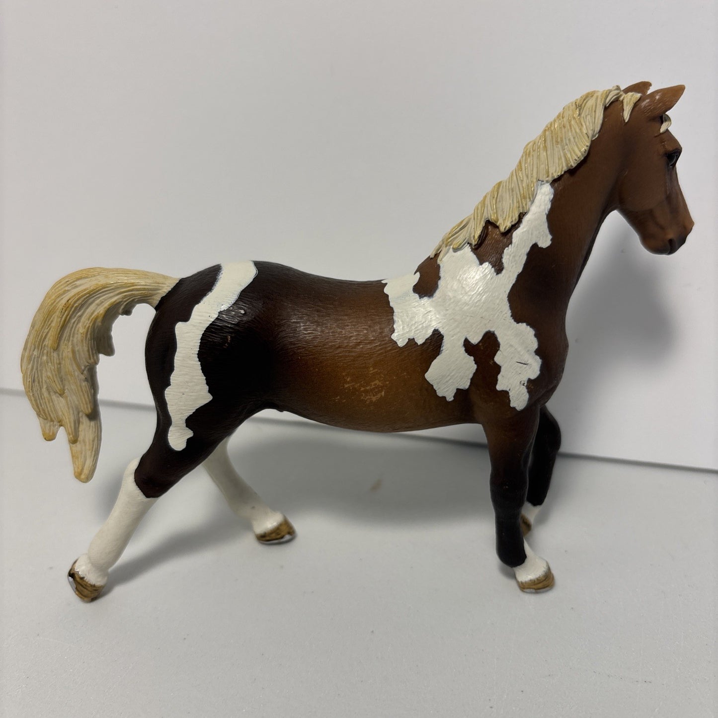 Schleich Paint Stallion Horse Toy 2013 Retired