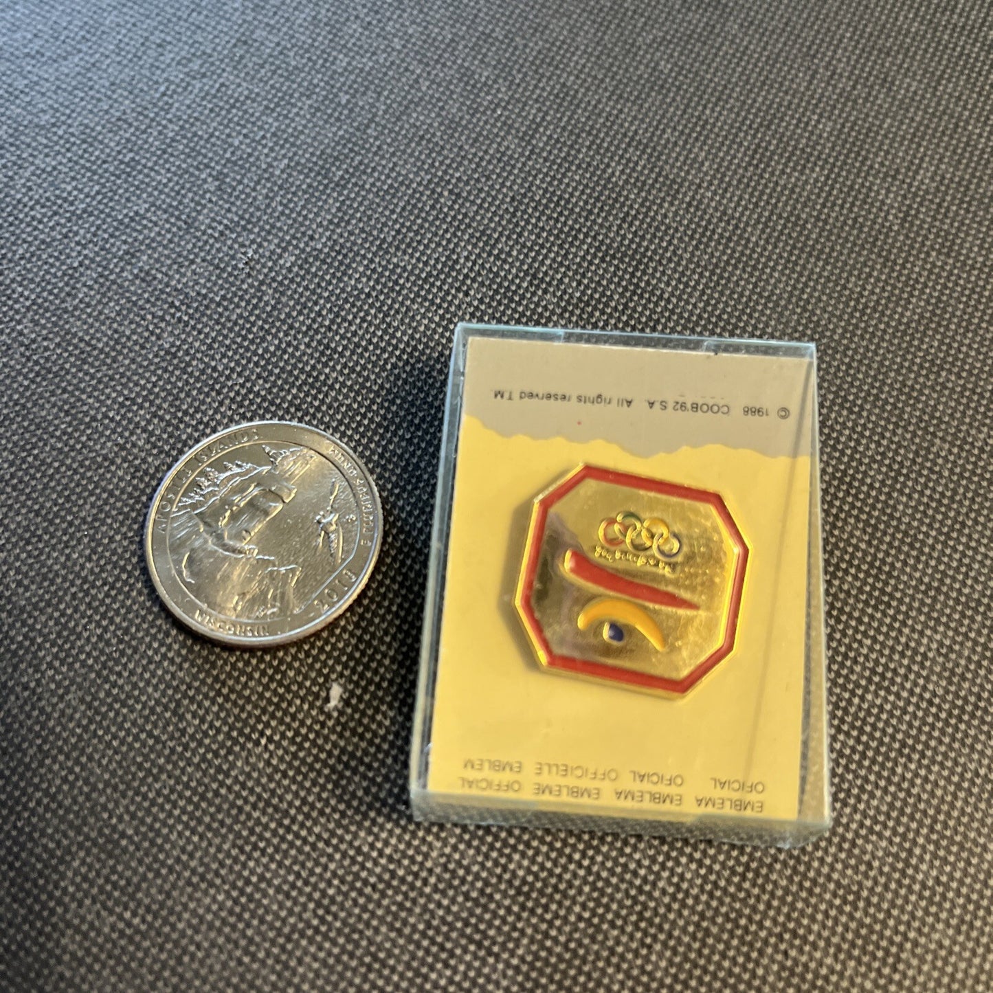 PIN BARCELONA 92 LOGOS OLYMPICS GAMES Olympic  VINTAGE