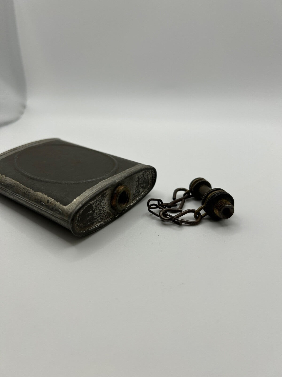 Rare Old Vintage Gun Oil Can, Spotoil Or Spot Oil WWII