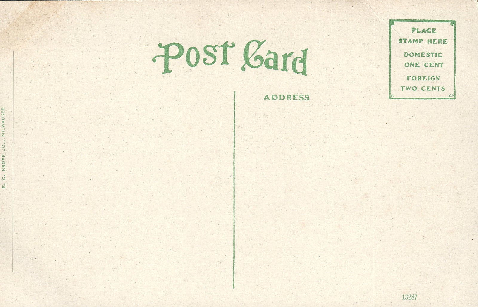 Dutch Town Bridge Albion MI Mich Michigan Postcard