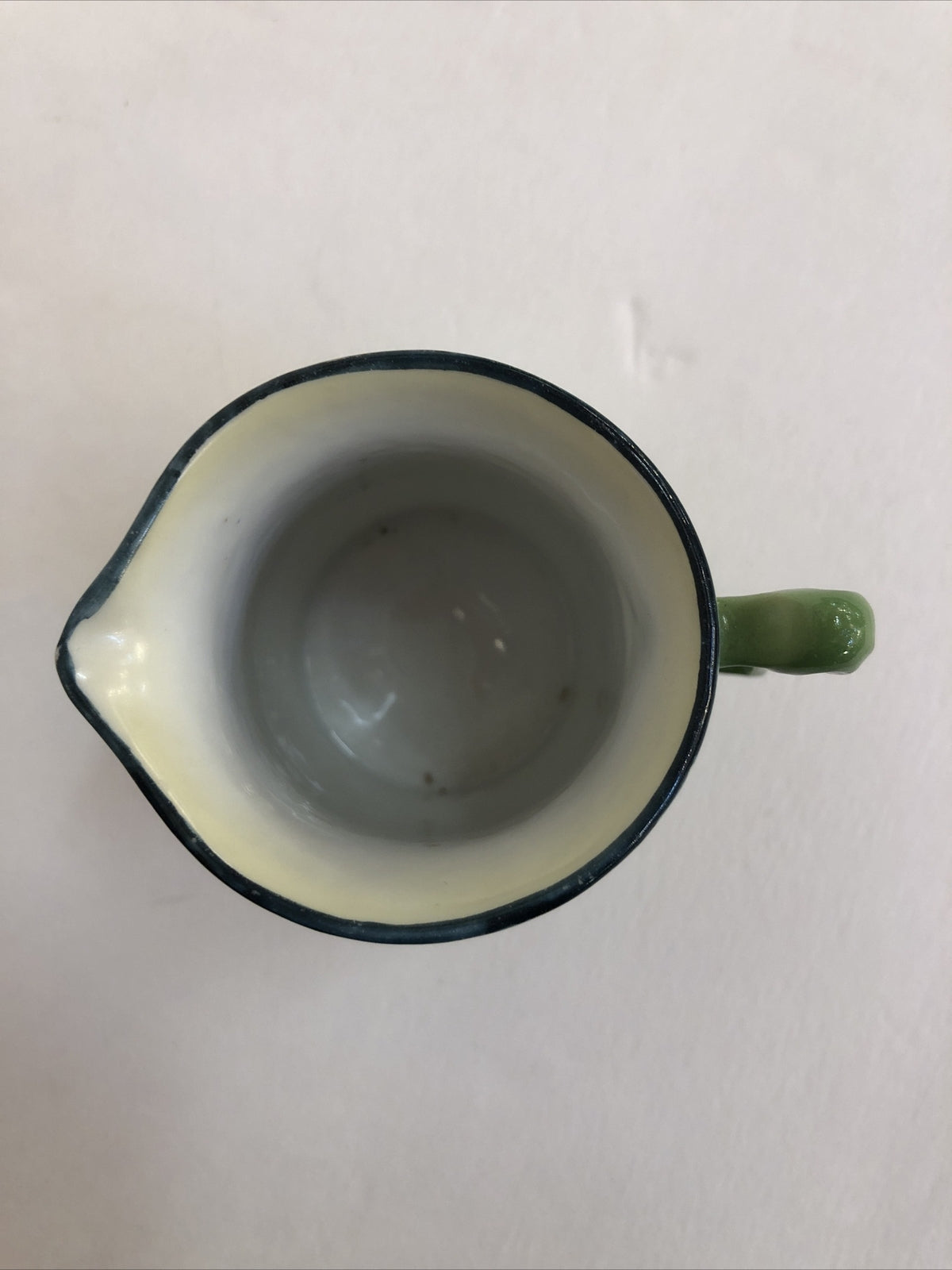 Royal Bayreuth PT  1794 Creamer Green Carriage and Horses 3-1/2” German Pitcher