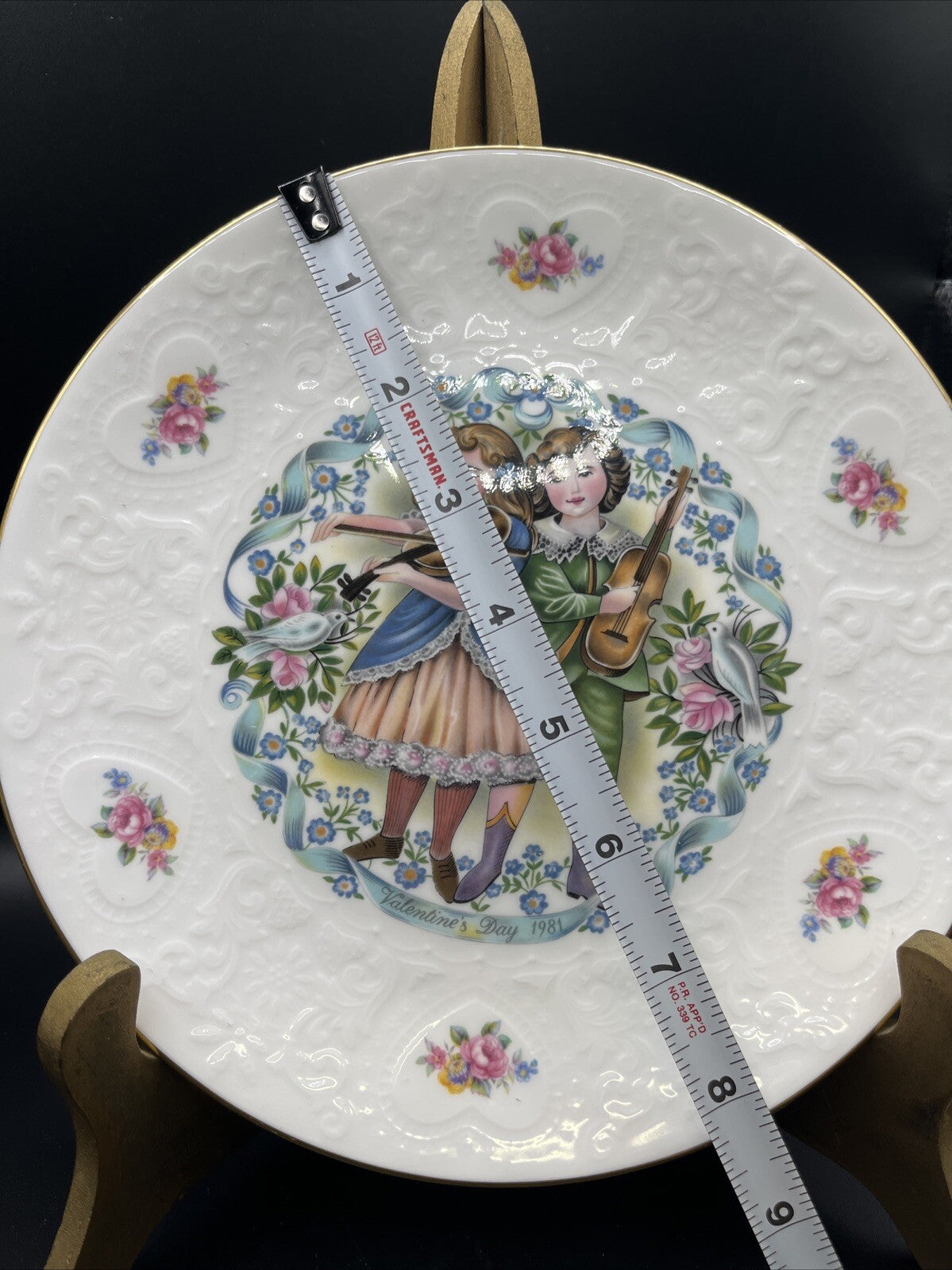 Vintage Royal Doulton “My Valentine” Plate 1981