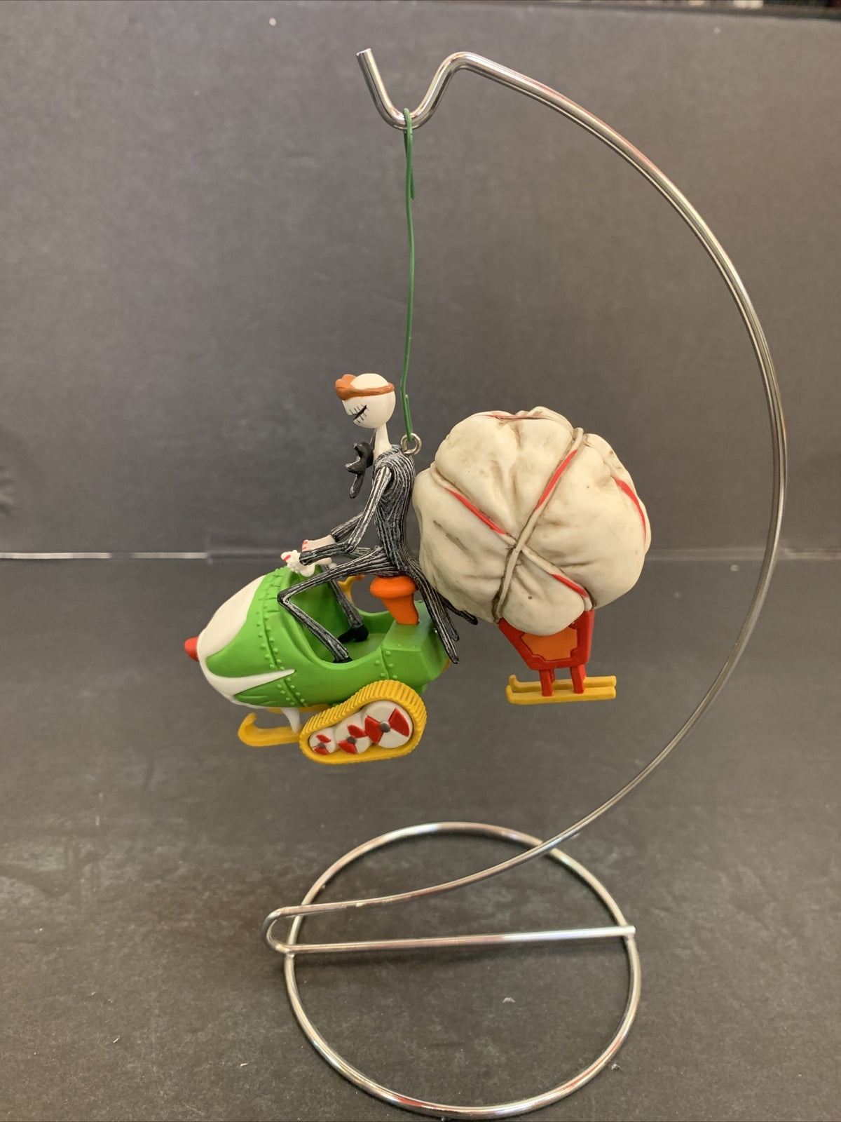 Hallmark The Nightmare Before Christmas "Jack's Sleigh O' Scares" Ornament