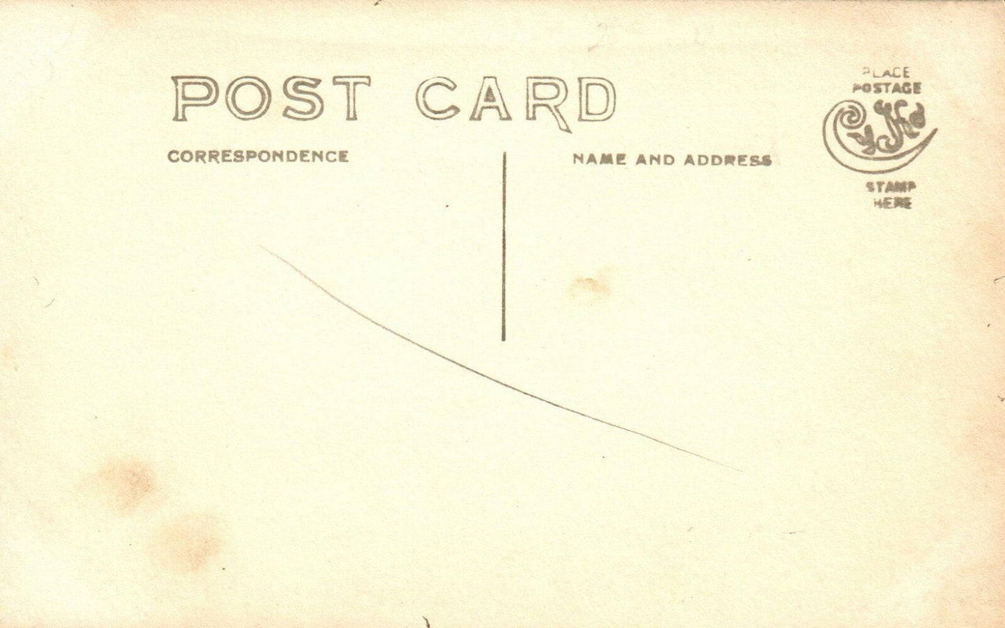 Early Real Photo Main Street Sunfield Vintage Michigan MI Postcard horse wagon