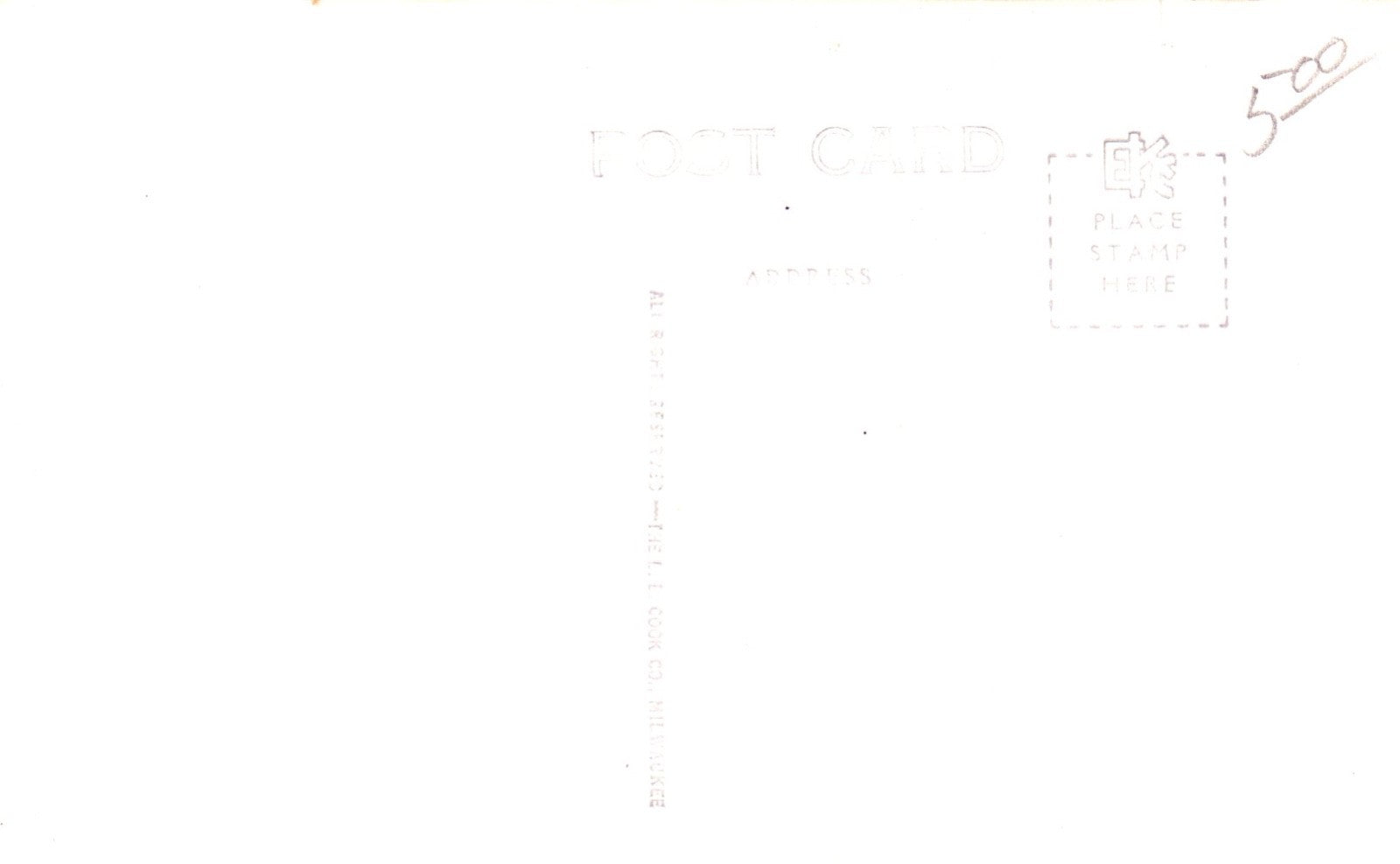 Real Photo The BJ Lemmen Co in Coopersville MI Michigan Postcard