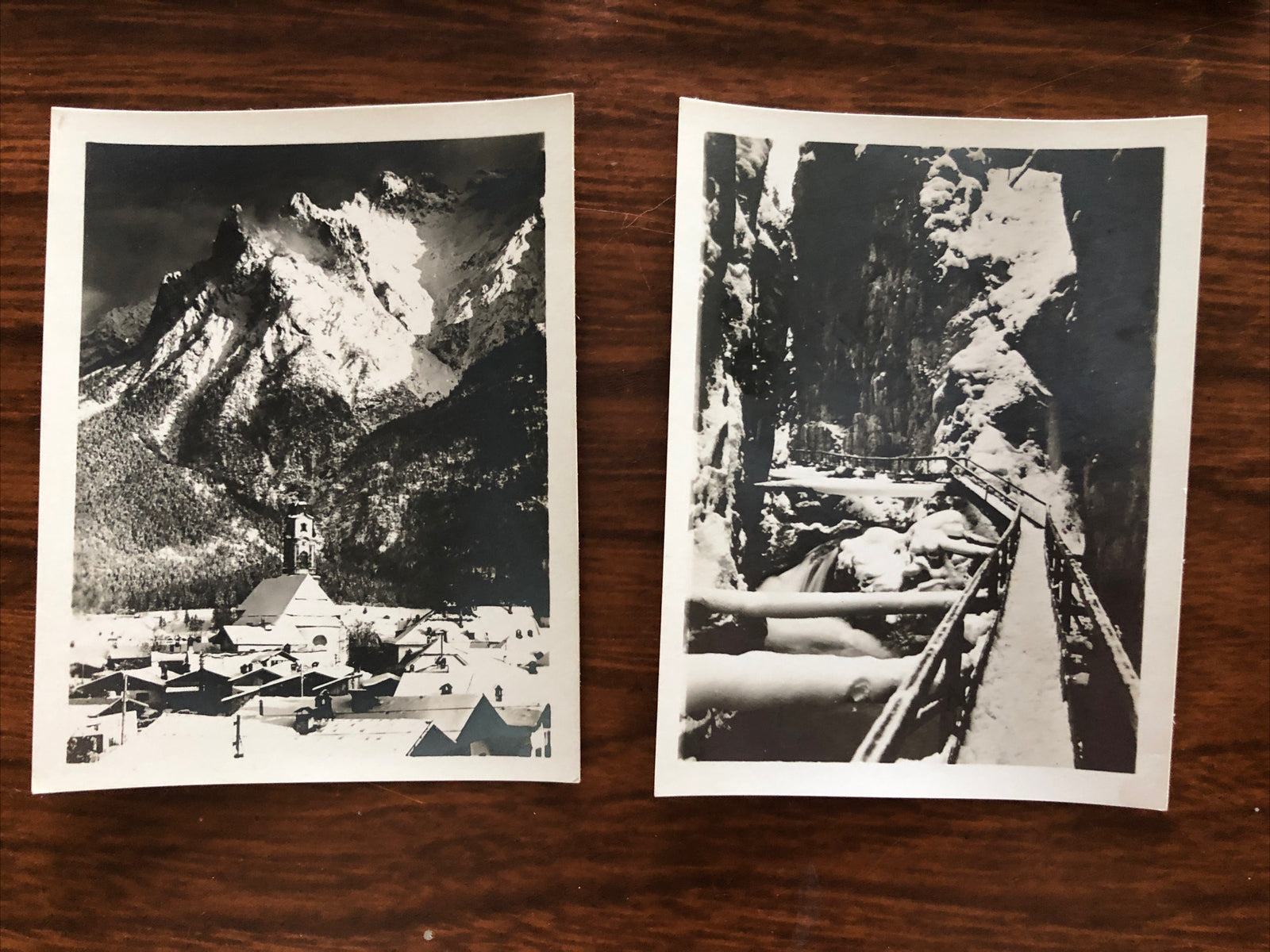 Lot of 12 Real Photos Mittenwald Karwendel Leutaschklamm Gorge Germany Austria