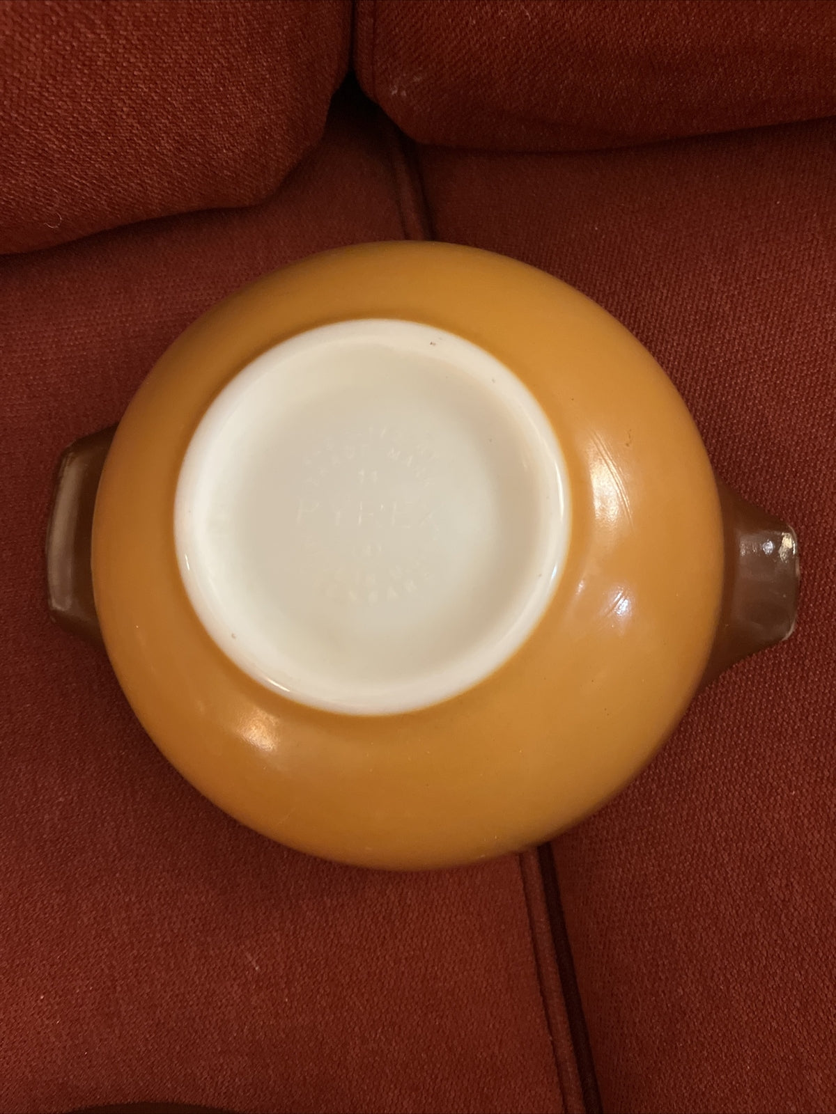 Pyrex Nesting Cinderella Mixing Bowls Old Orchard Set of (4) 441 442 443 444