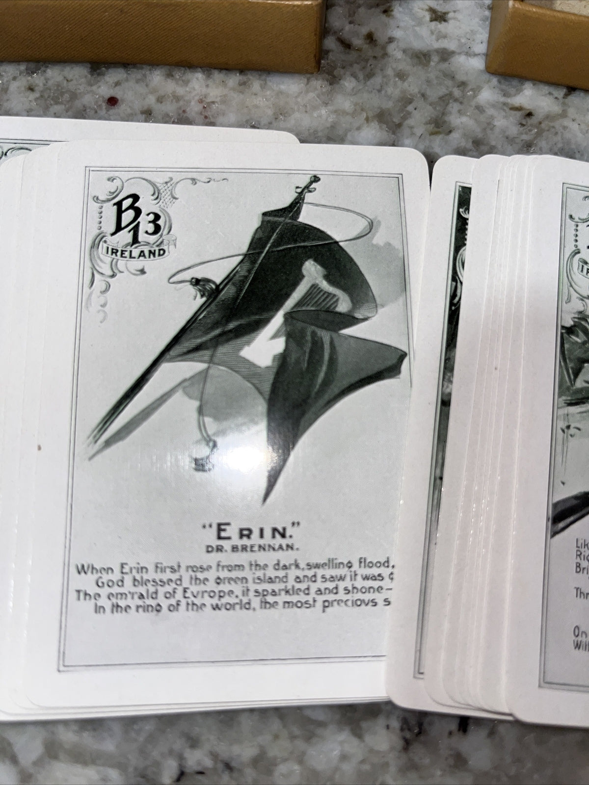 1898 Game of Poems Illustrated, No. 1123, Fireside Game Co., Cinncinati Card Co.