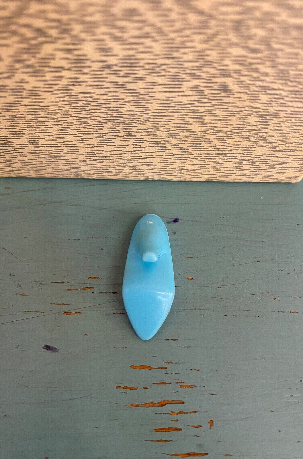 ONE HEEL INCLUDED BARBIE Vintage BLUE Closed Toe High Heel CHINA