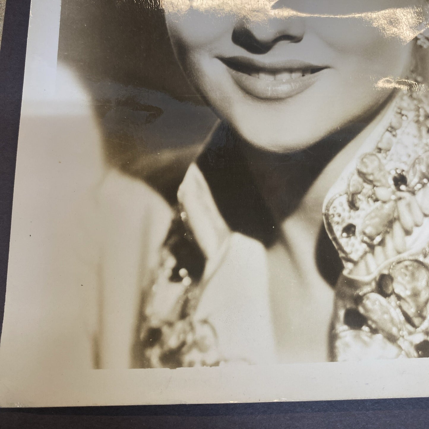 Hollywood Movie Star Joan Fontaine Real PHOTO 8 x 10  501A