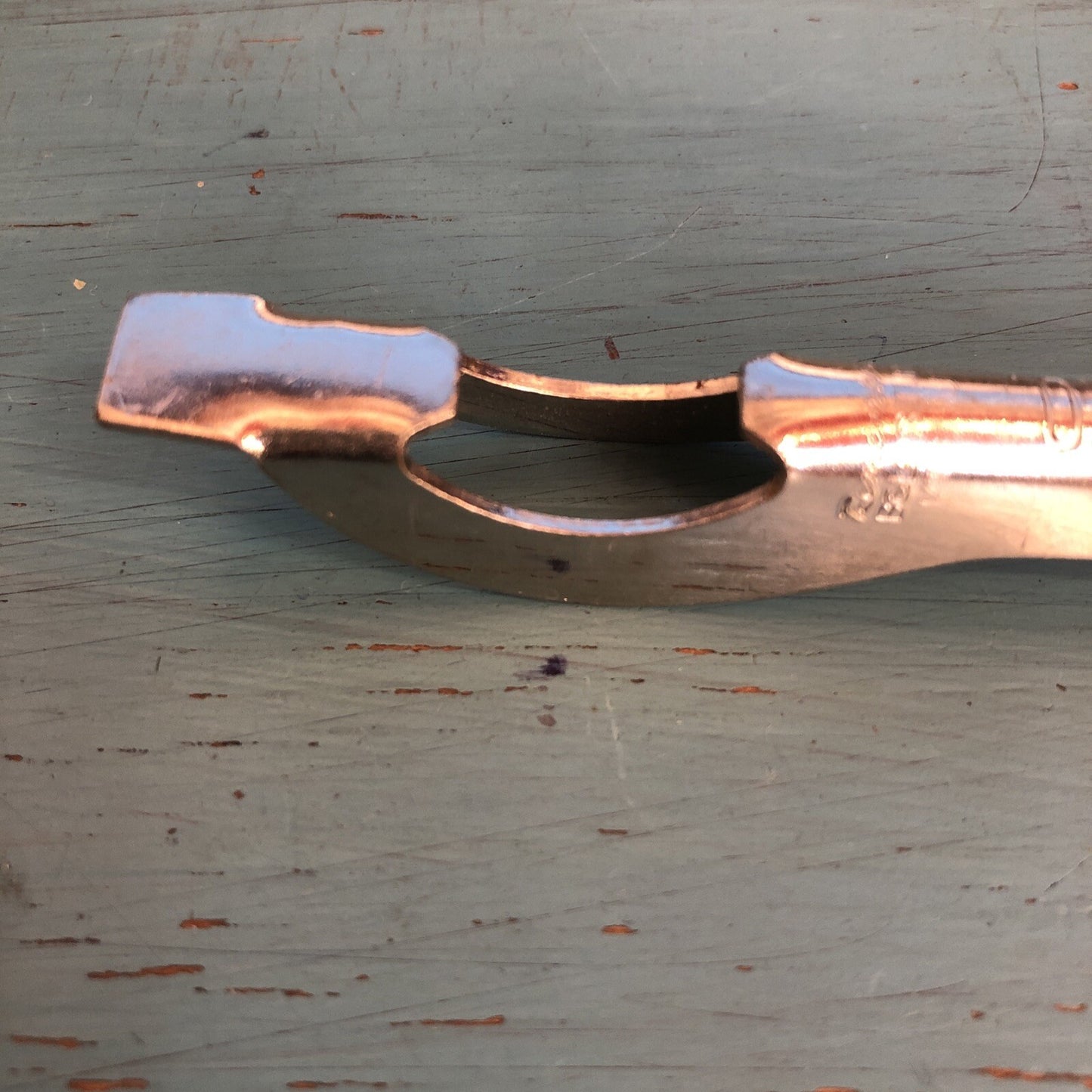 Set of 6 Soda Fountain Spoons with Bottle Opener Advertising Halsey W Taylor Co