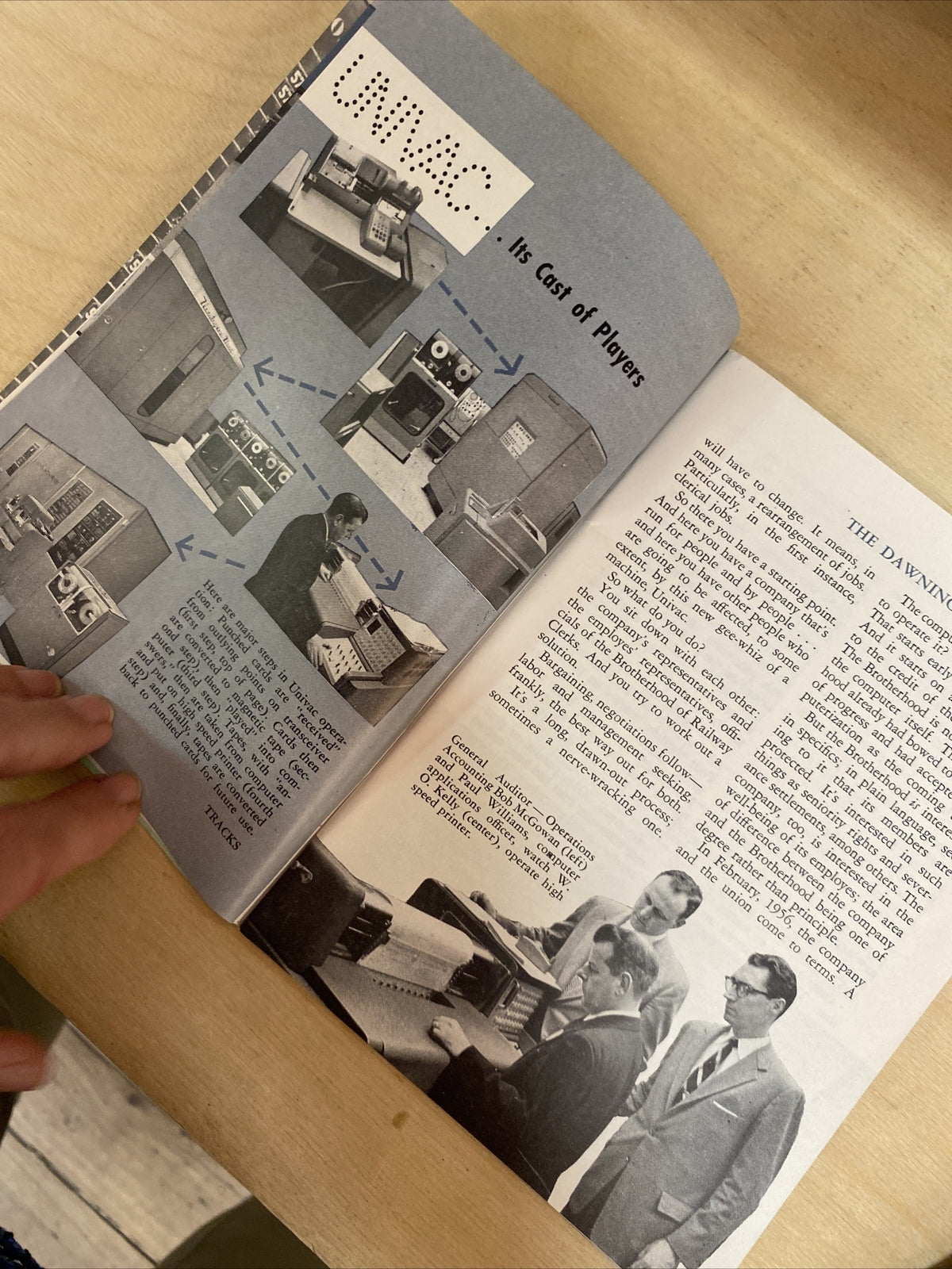 April 1957 TRACKS MAGAZINE CHESAPEAKE & OHIO RAILROAD RR TRAINS  