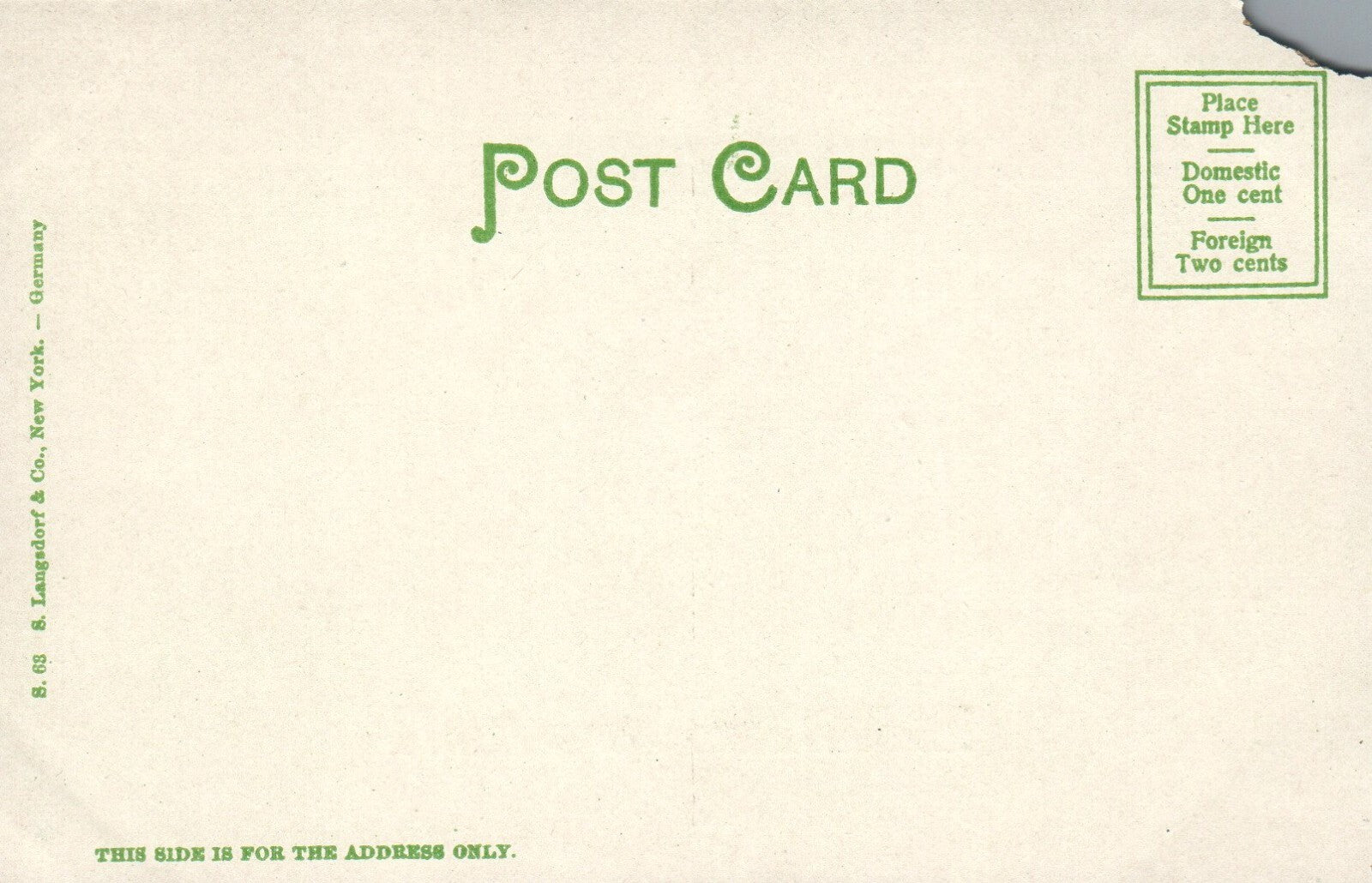 Public Library, Boston, Massachusetts Mass Postcard