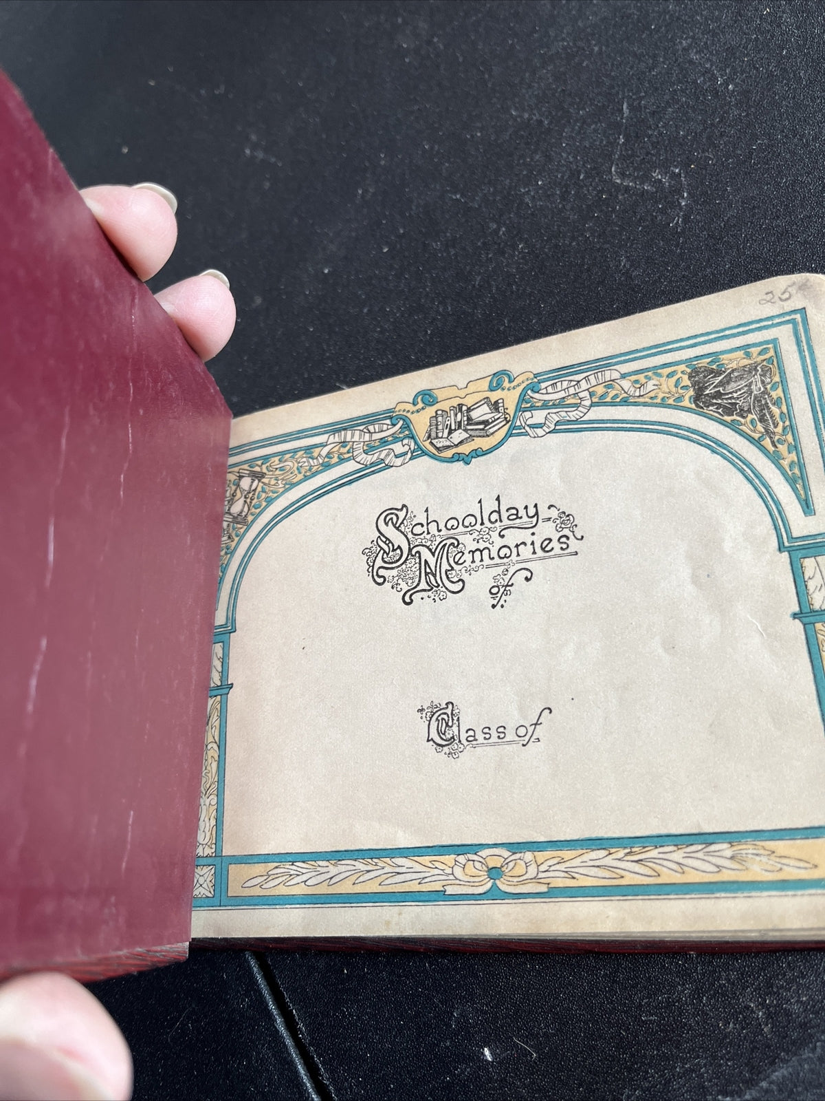 Vintage Class Autographs Book ~ Franklin School Class of 1937 ~ West Chester, PA