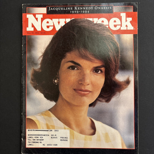 NEWSWEEK Magazine May 30, 1994 Jackie Kennedy Onassis 1929-1994