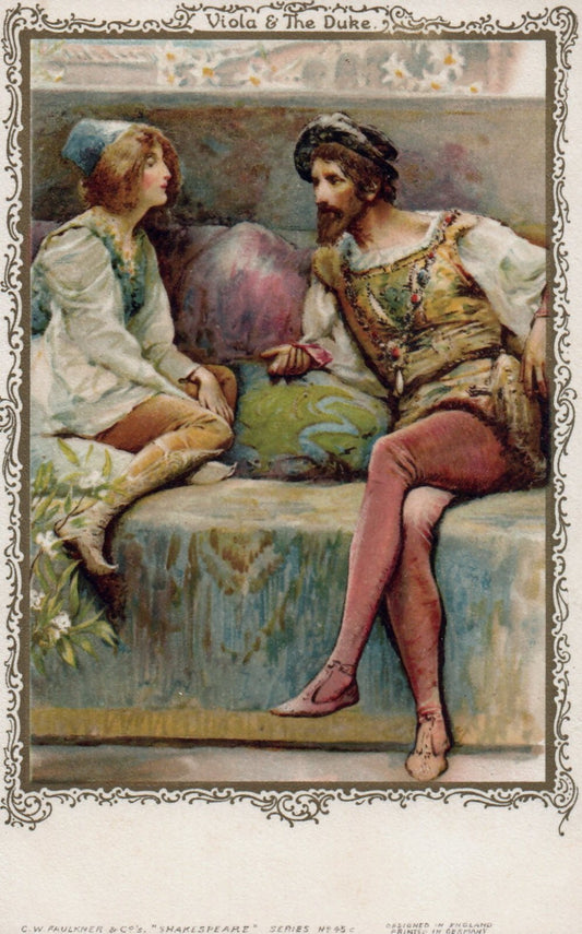 Viola & The Duke Shakespeare C W Faulkner England & Germany Series 45 C