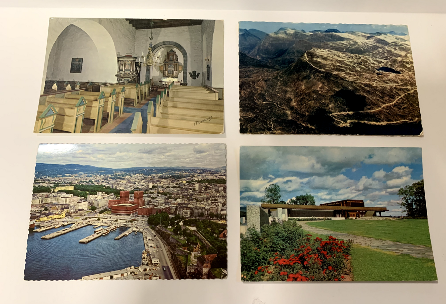 Lot of 20 Norway Real Photo Foreign Postcards