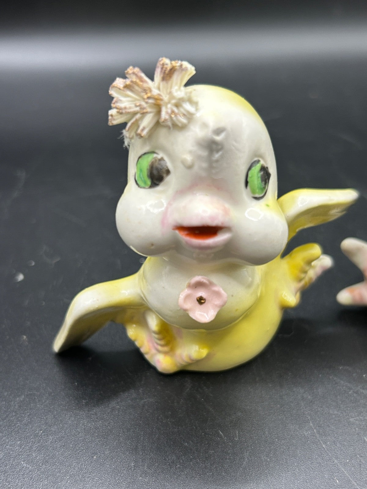 VTG Baby Birds Chicks Anthropomorphic Salt & Pepper Shakers JAPAN