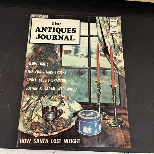 1973 The Antique Journal Robert Burns Ceramic Grace Gebbie Drayton Ephemera