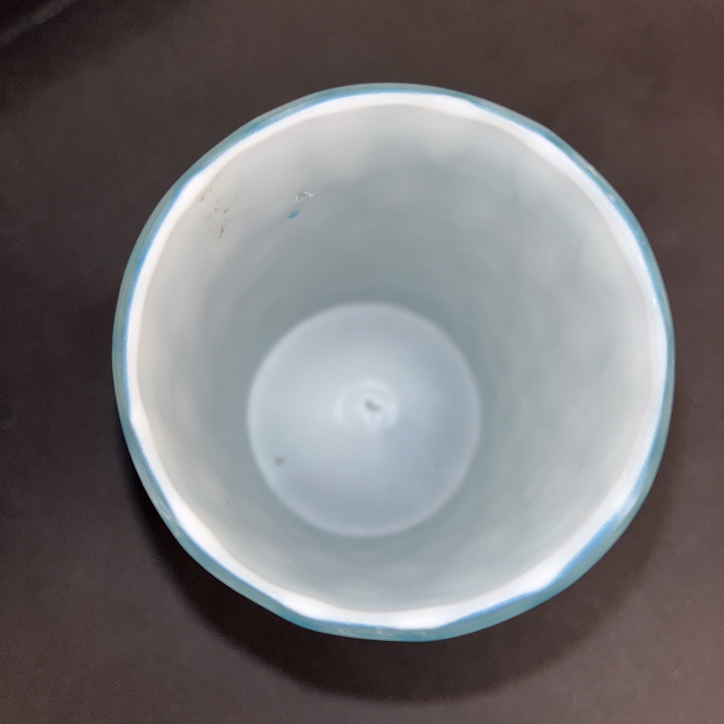 Mt. Washington attrib Pearl Satin Ware MOP Diamond Quilted Tumbler Beaker