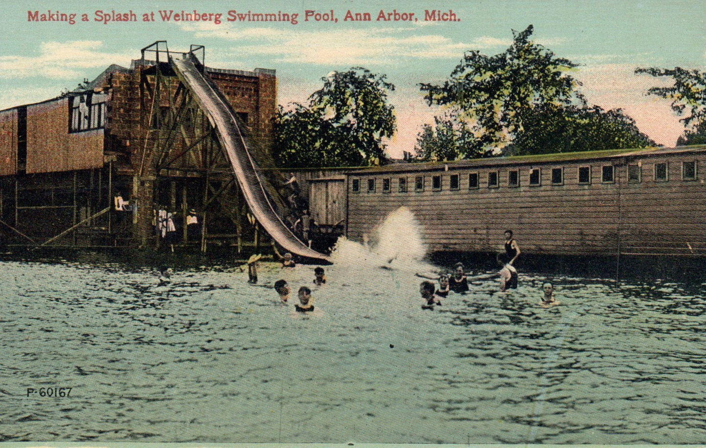 Making a Splash at Weinberg Swimming Pool Michigan  Ann Arbor MI 