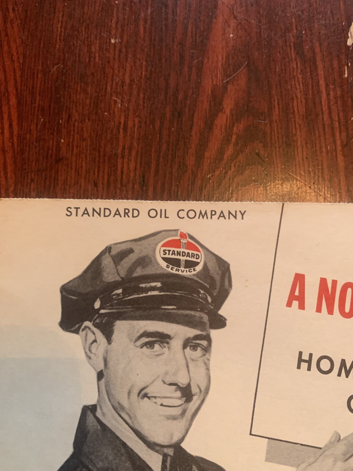 Vintage A Note of Thanks from Standard Oil Company Grand Rapids, Michigan