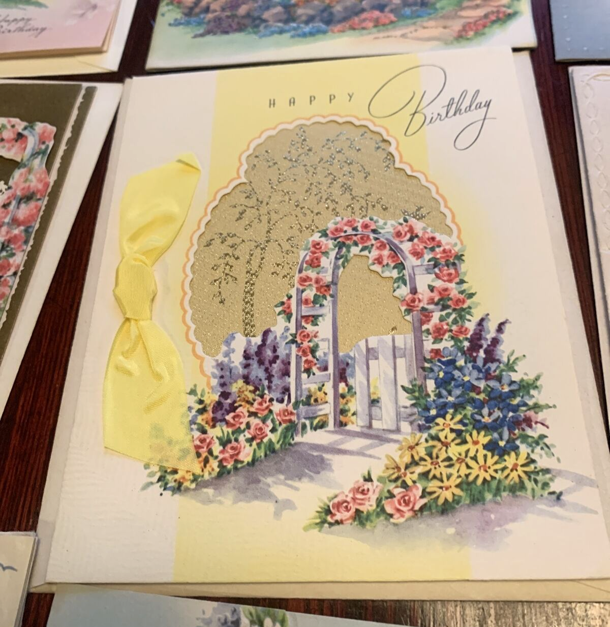 Lot of 15 Vintage Home and Garden Theme Greeting Cards