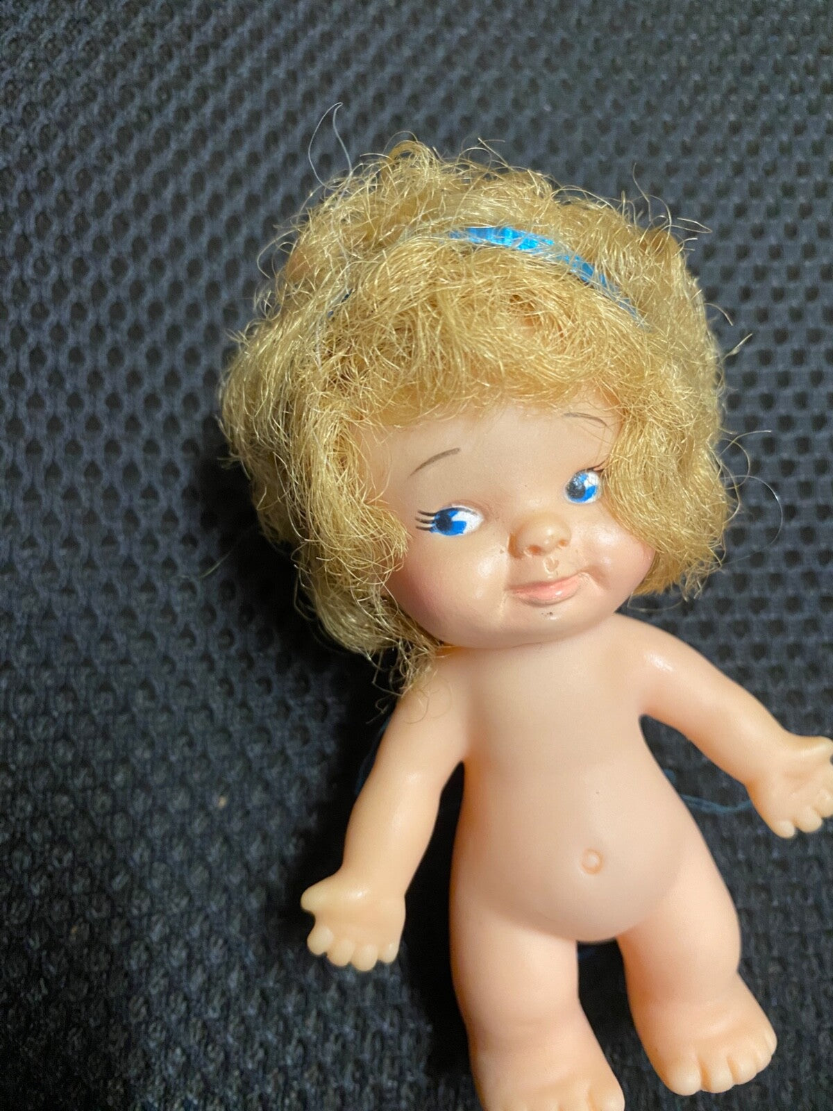 Vintage 1965 Pee Wee Doll U.D. Co Inc. W/ Blue Dress Shoes & Socks