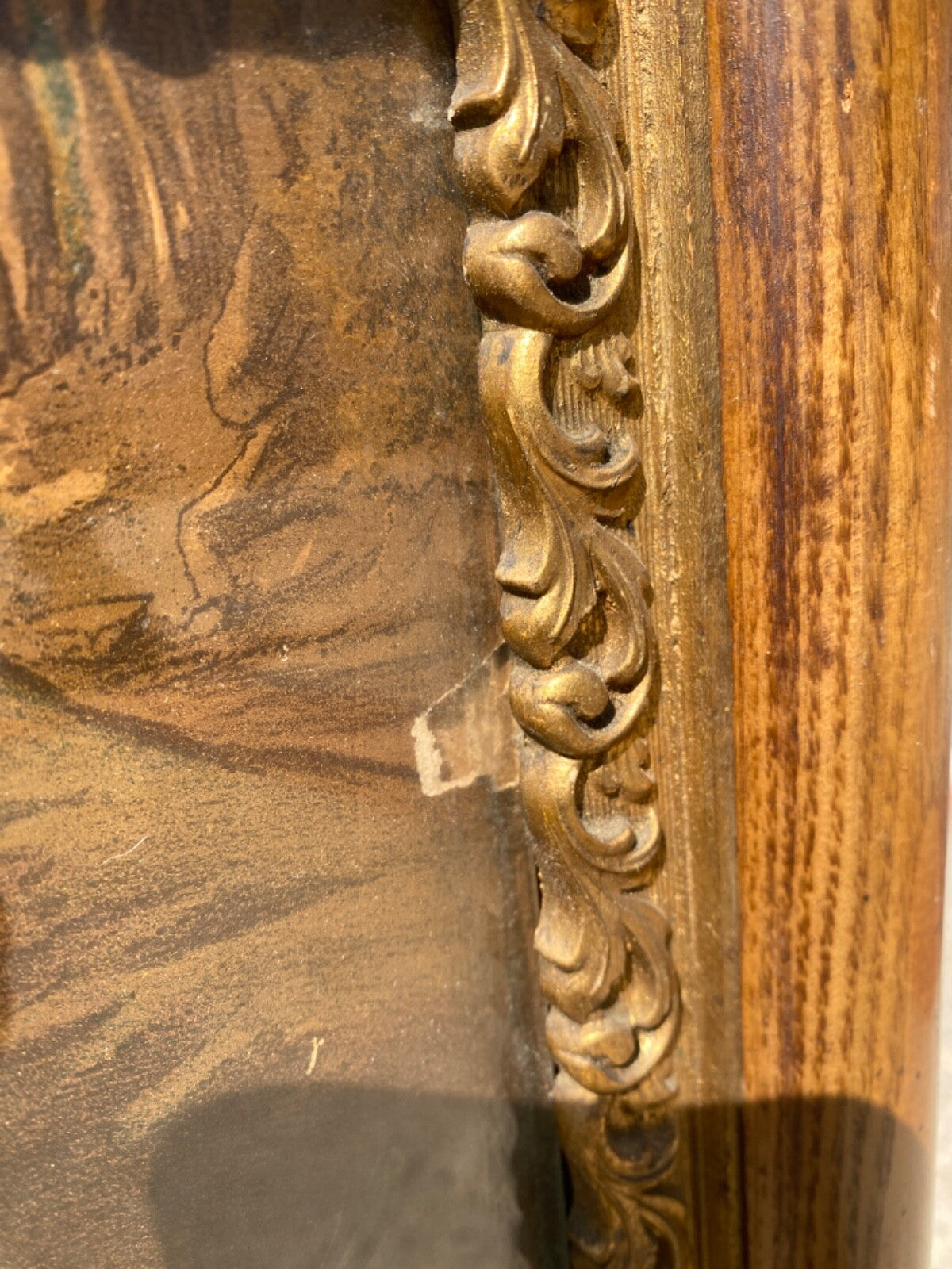 PIERRE DE CONINCK  "The Strawberry Girl" Signed  24 X 20" Wood Frame