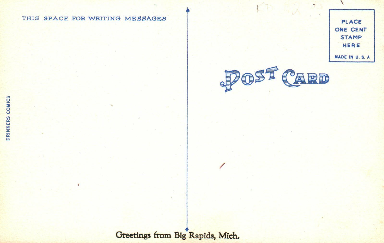60335  113 Chief Boozeters Funny Comic Beer Postcard