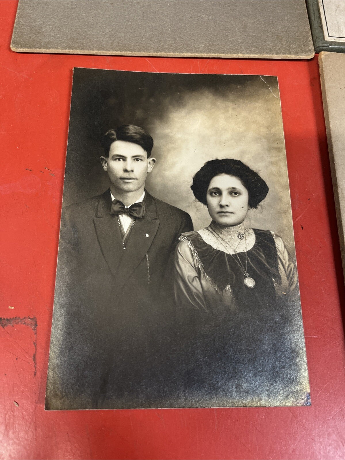 ANTIQUE 1900's ORIGINAL PEOPLE  PHOTO LOT 4