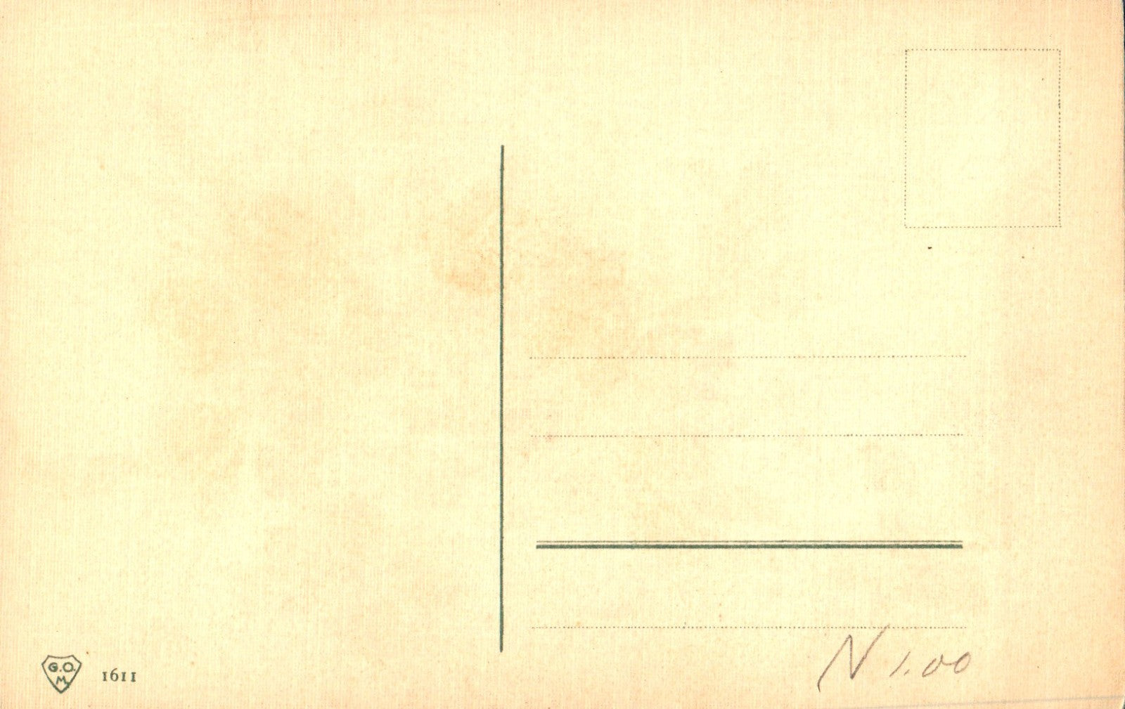 Artist Signed Catherine Klein Flowers Vintage Postcard #1611