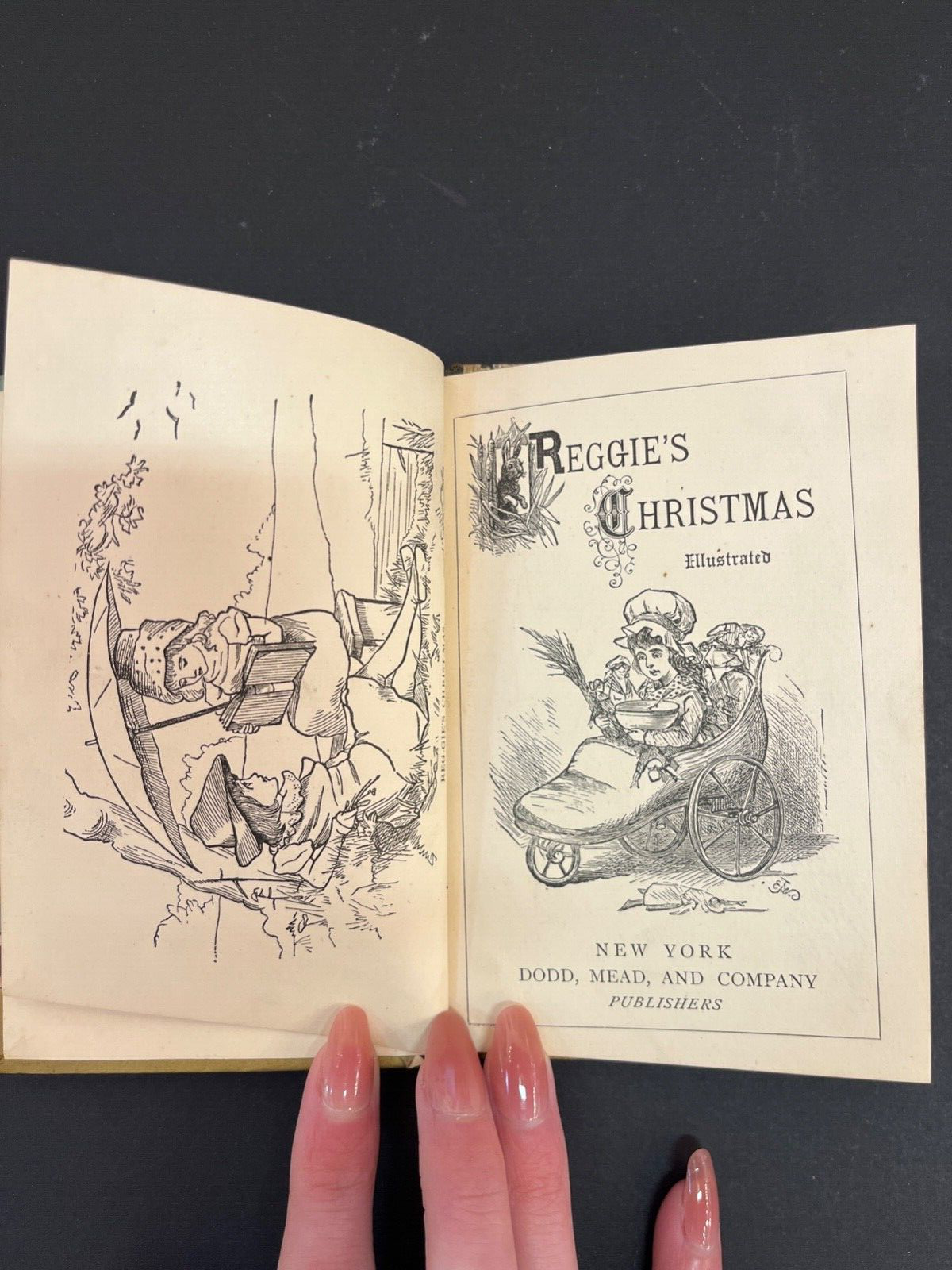 Vintage First Edition "Reggies Christmas" Dodd Mead & Co