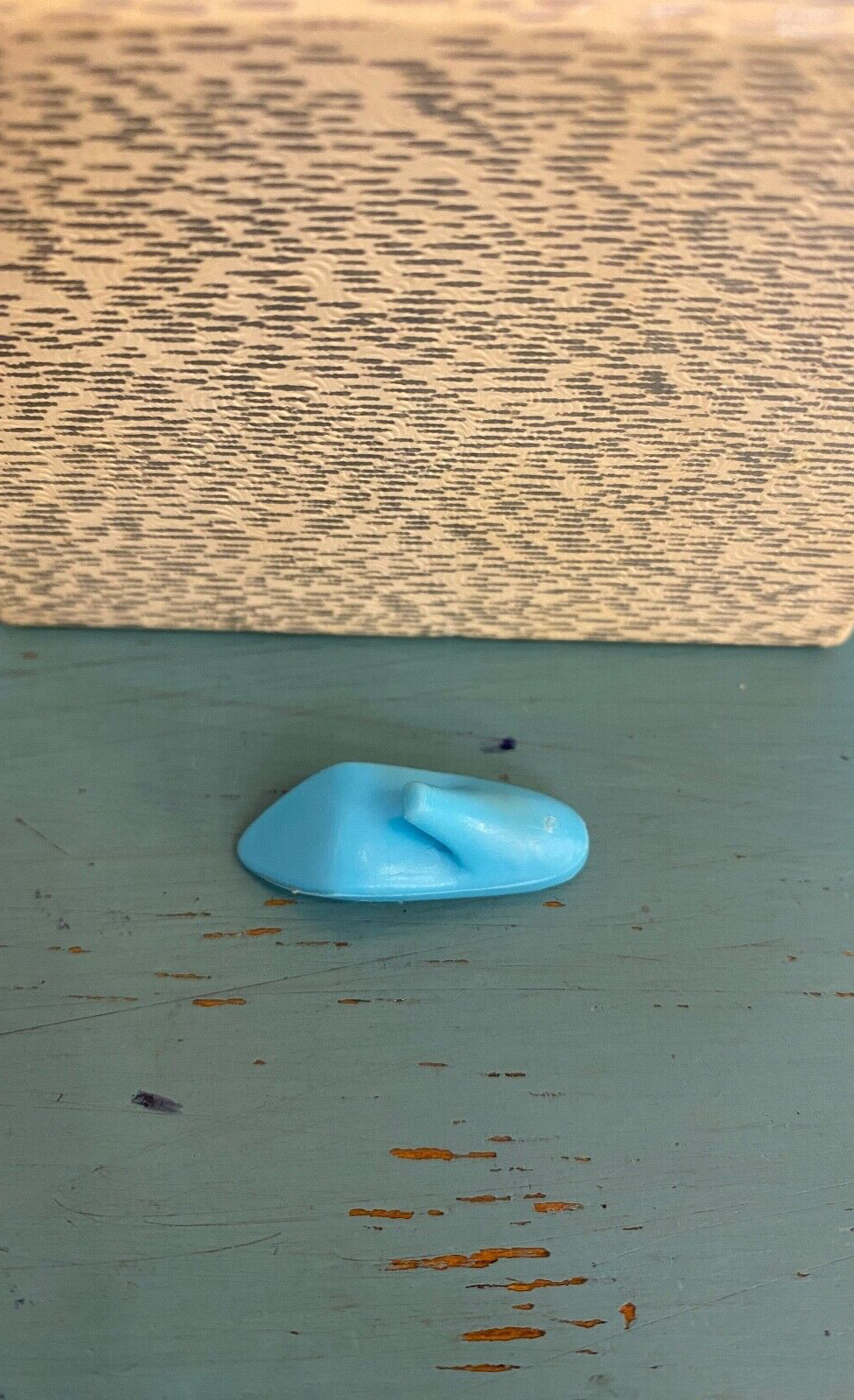 ONE HEEL INCLUDED BARBIE Vintage BLUE Closed Toe High Heel CHINA