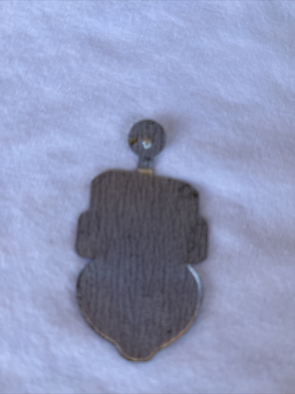 c.1950 CISCO Blue hat Cisco Kid Butternut Bread tin tab Radio & TV Show badge