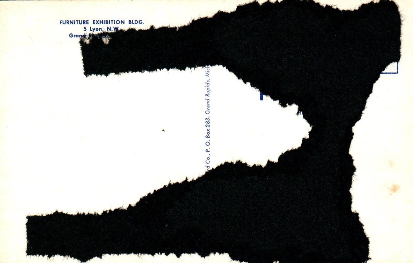 Furniture Exhibition Building in Grand Rapids MI MICH MICHIGAN Postcard