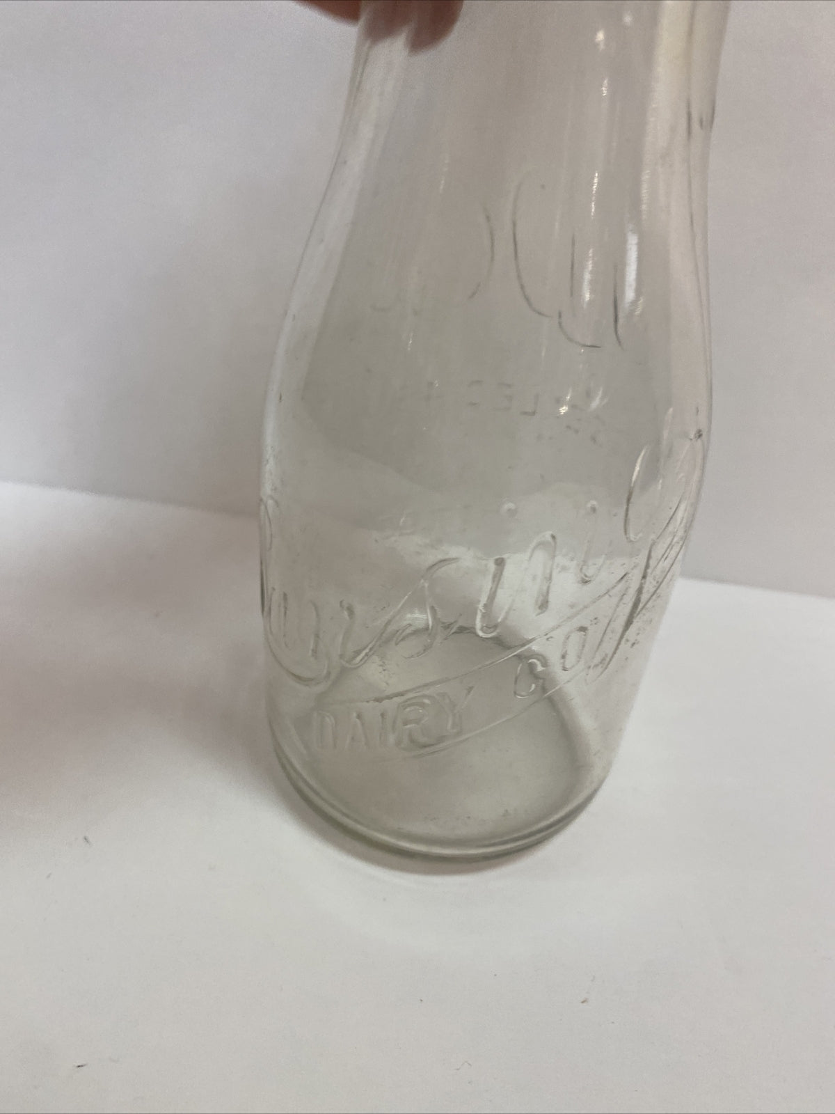 Lansing Dairy Co Pint Michigan MI Mich Old Bottle 